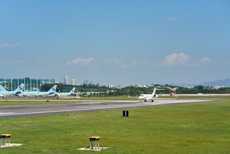 GMP International Airport has two passenger terminals.